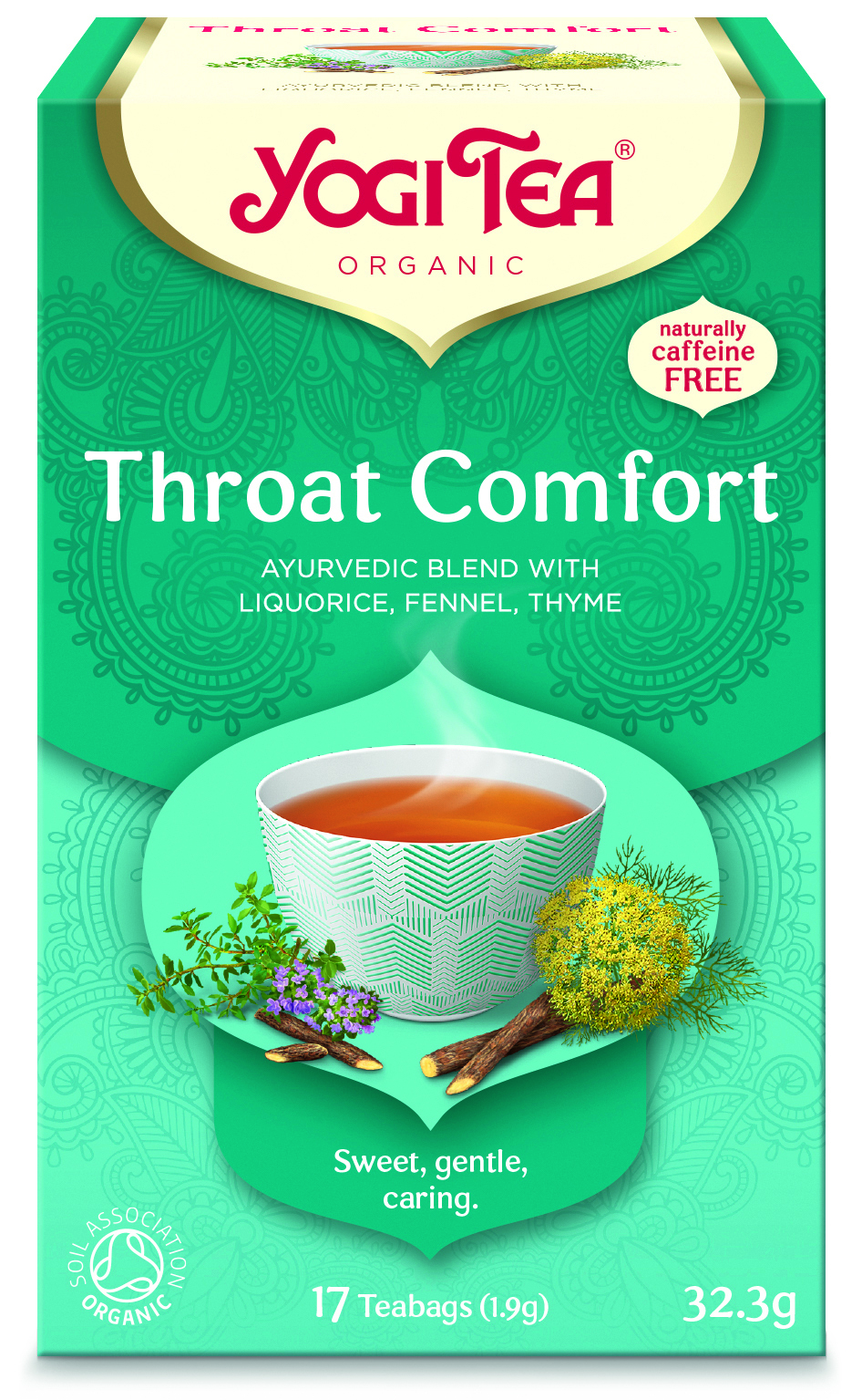 Yogi Tea Throat Comfort BIO 17 Tea Bags